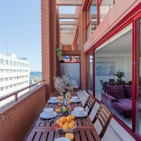 Unique Rentals - Stylish Seafront Duplex バルセロナ エクステリア 写真